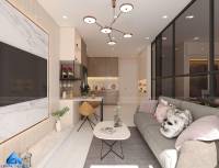 Thiết kế nội thất căn hộ Kingdom 101 1PN | Living Design